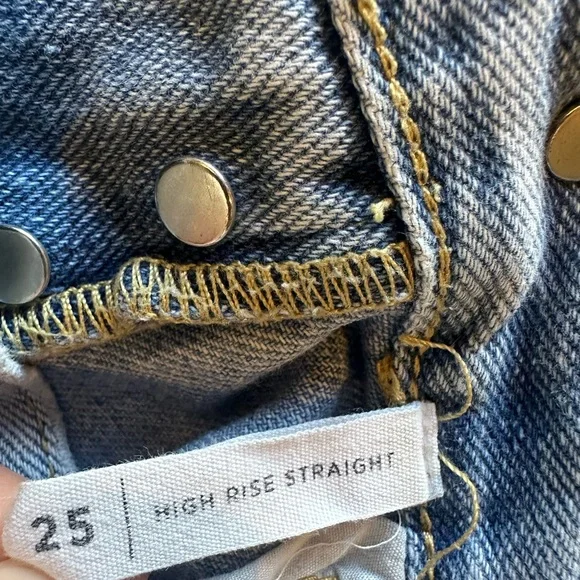 PacSun High Rise Straight Jeans - Vintage 90’s Style - Picture 2 of 3